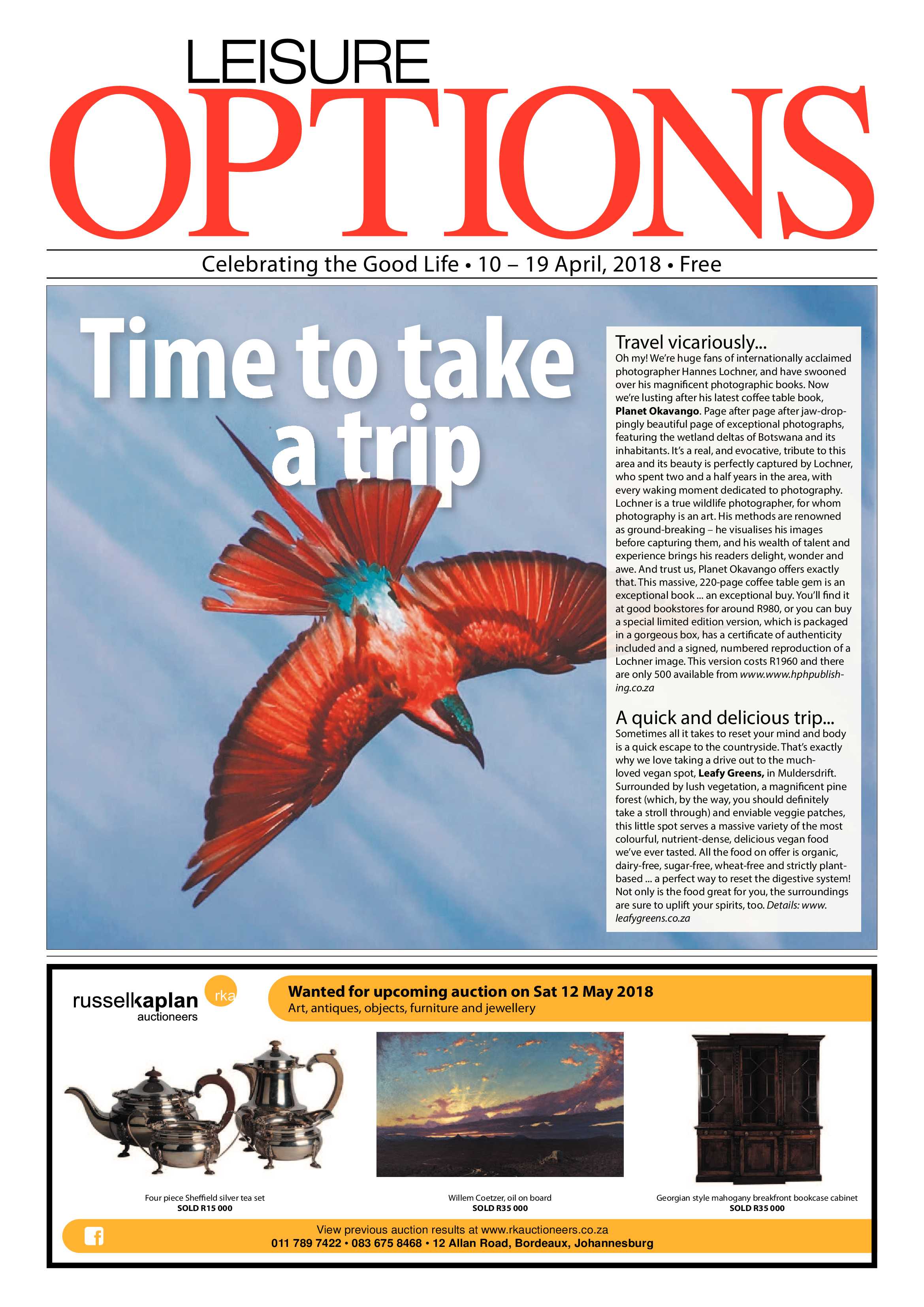 Leisure Options 10-19 April 2018 page 1