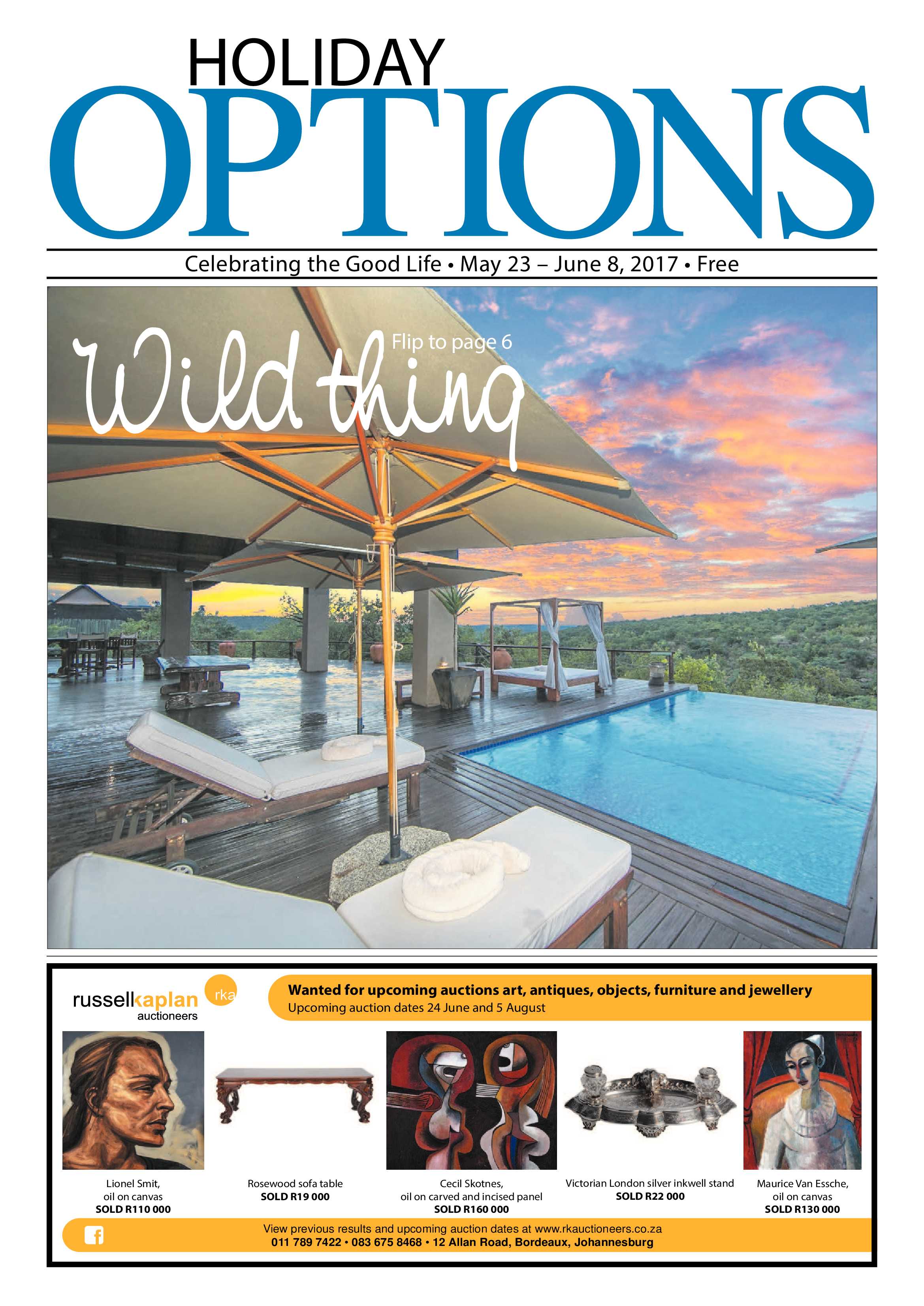 Leisure Options 23 May – 8 June 2017 page 1