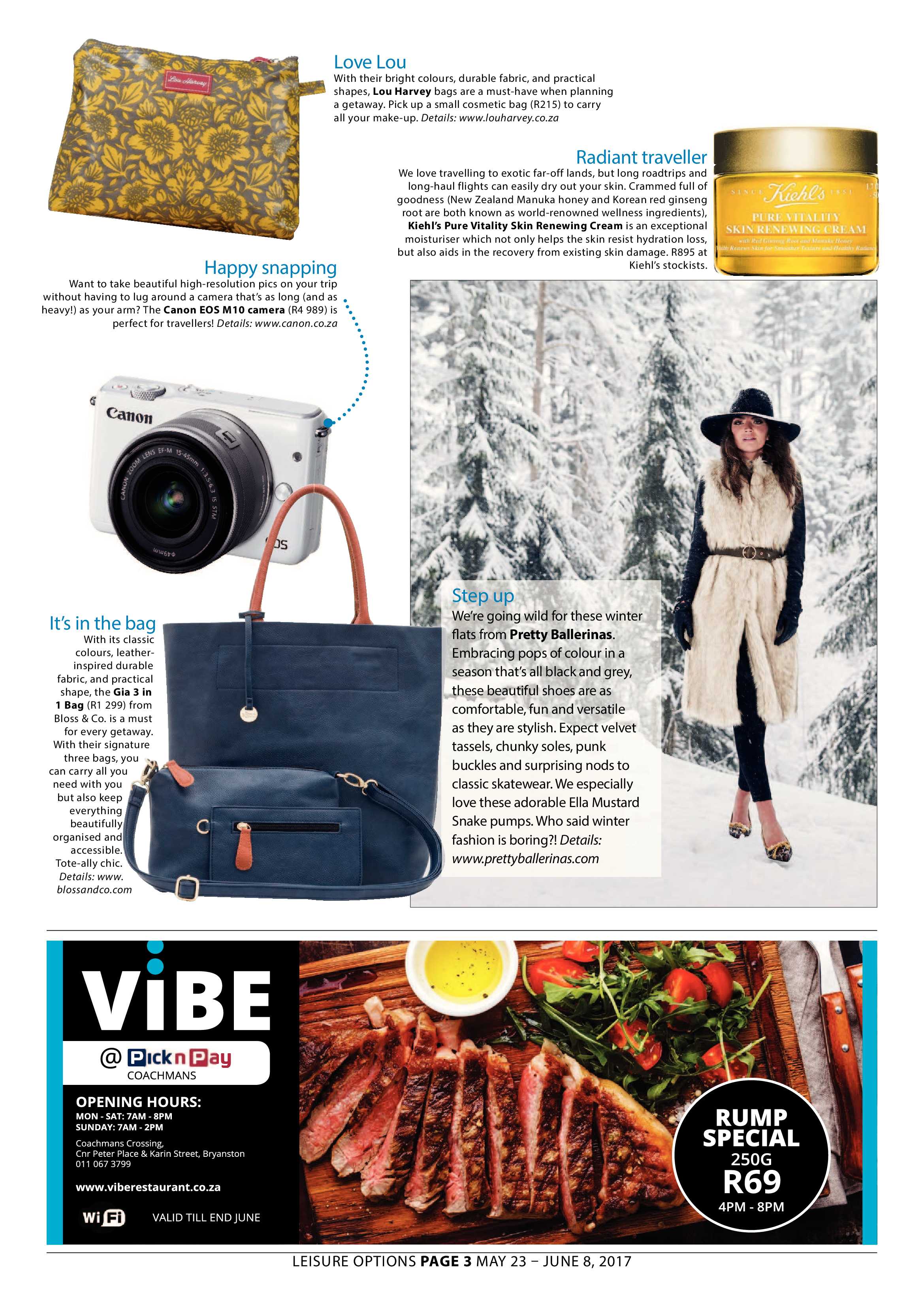 Leisure Options 23 May – 8 June 2017 page 3