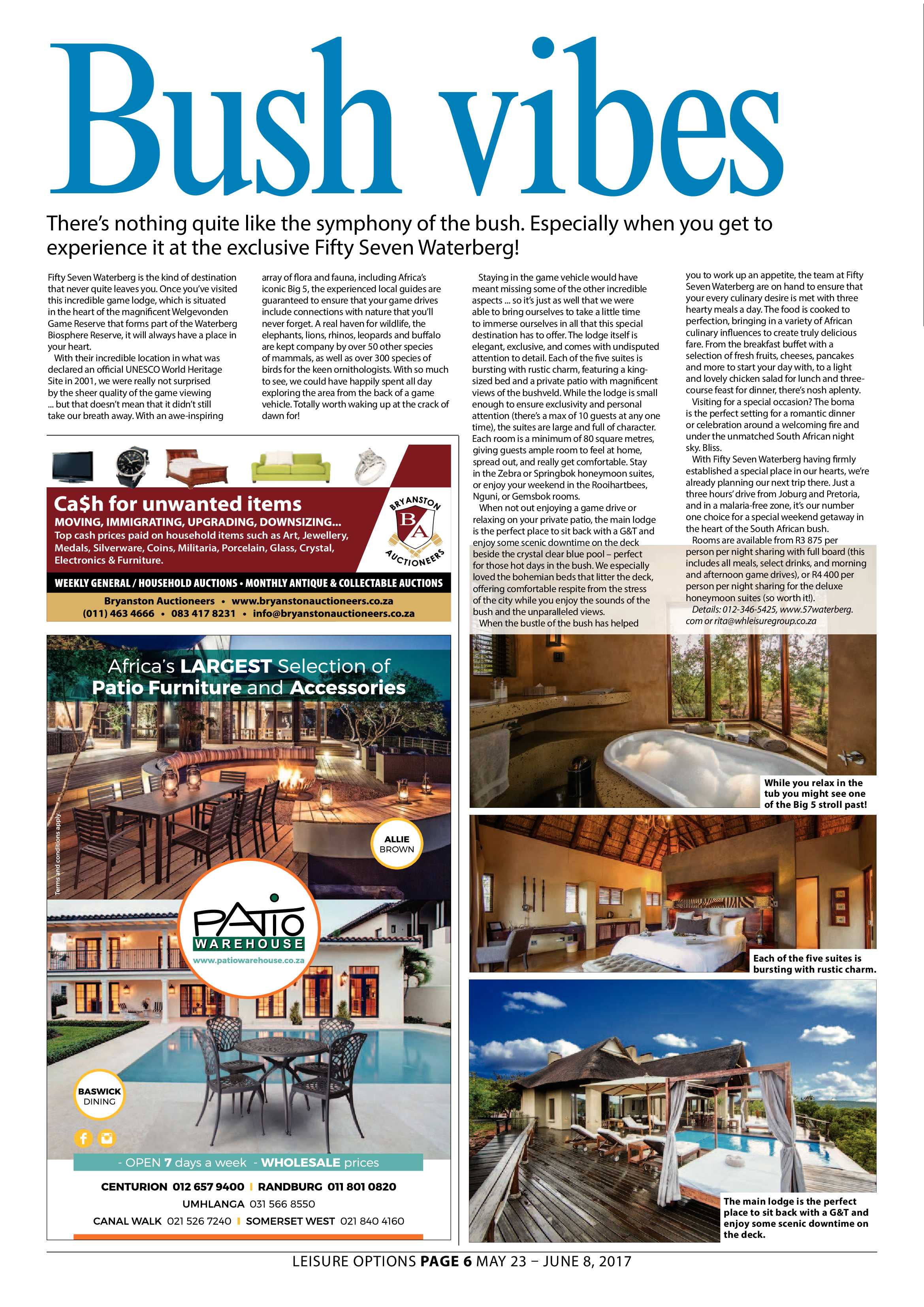 Leisure Options 23 May – 8 June 2017 page 6