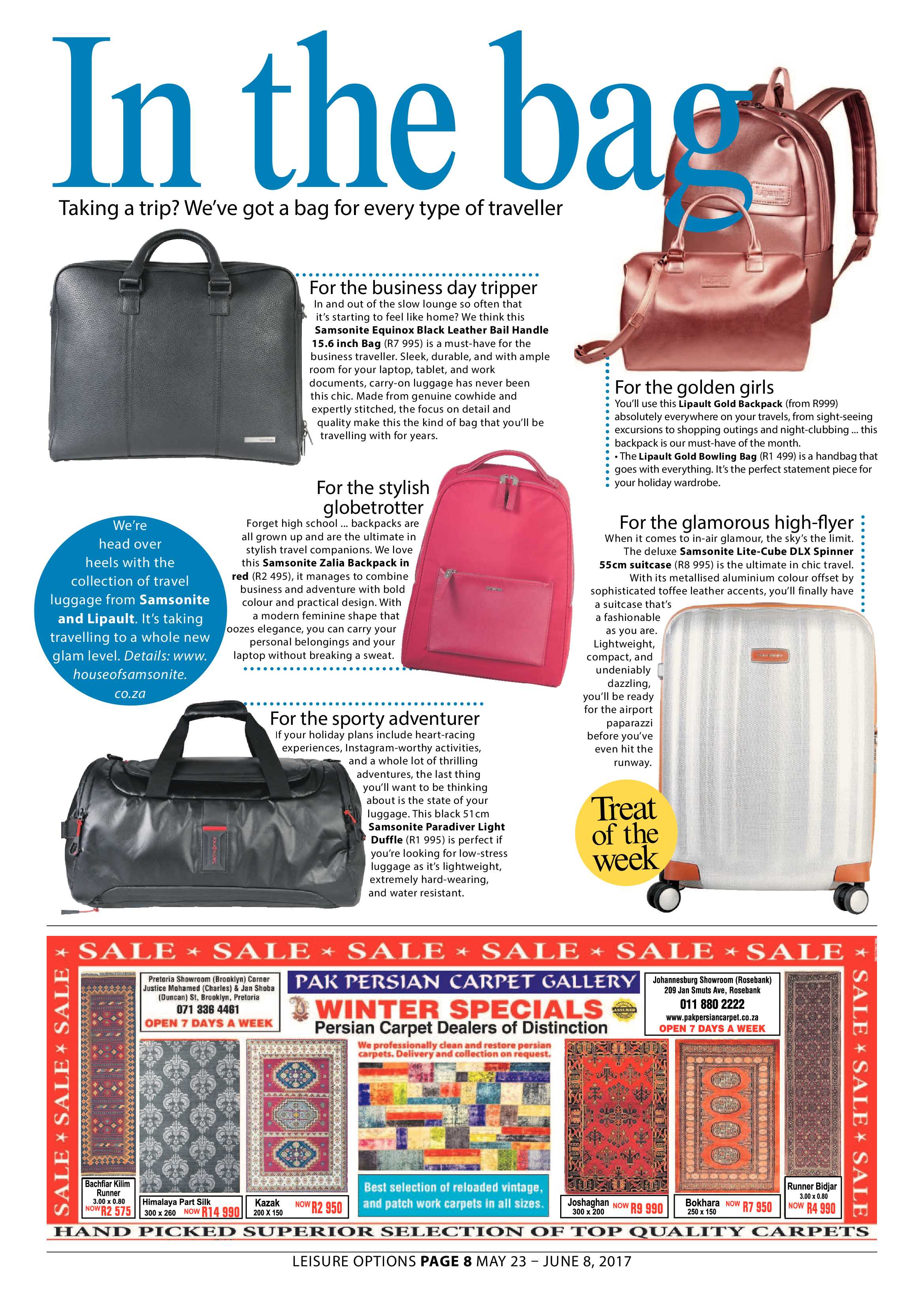 Leisure Options 23 May – 8 June 2017 page 8