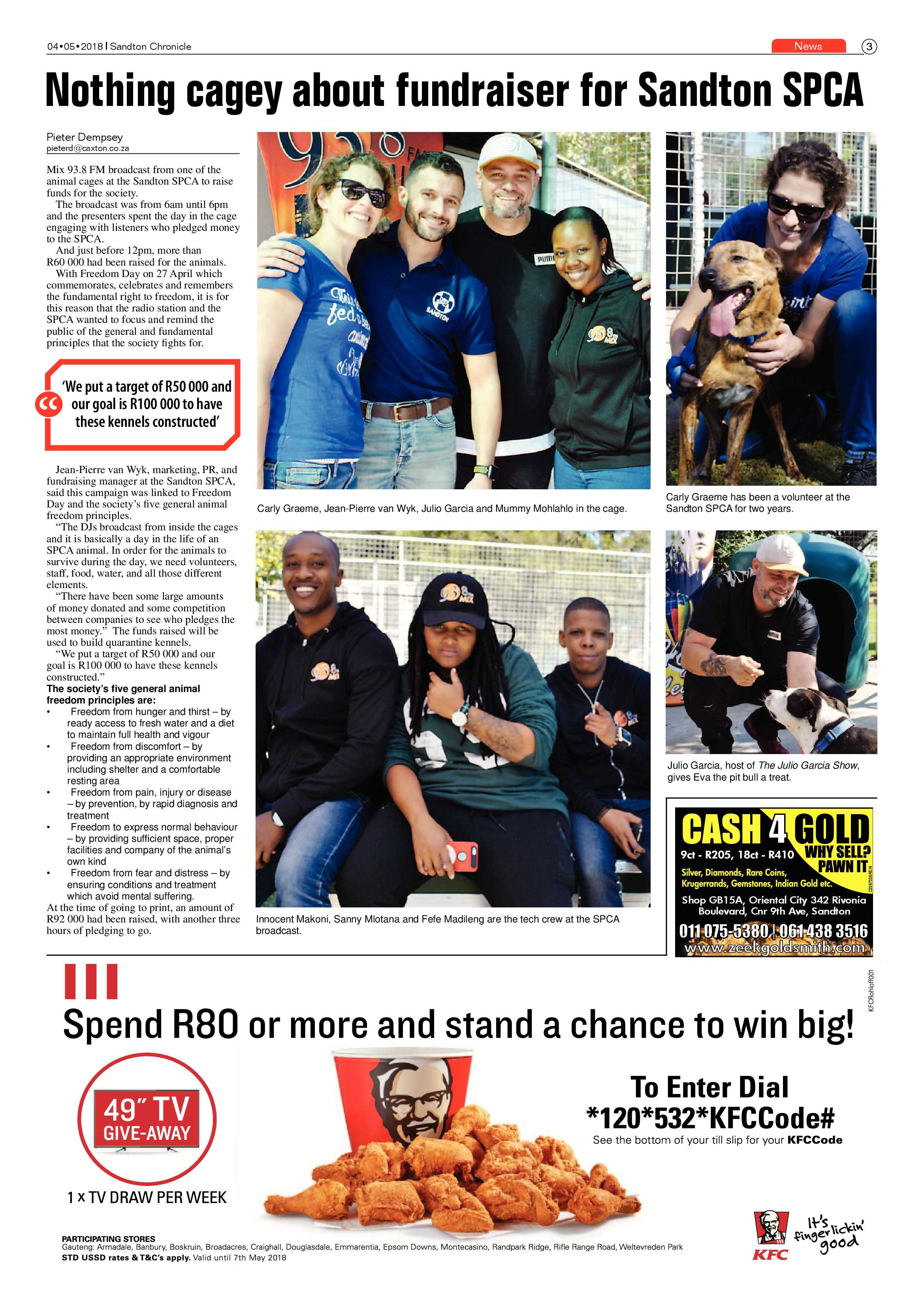 Sandton Chronicle 4 May 2018 page 3